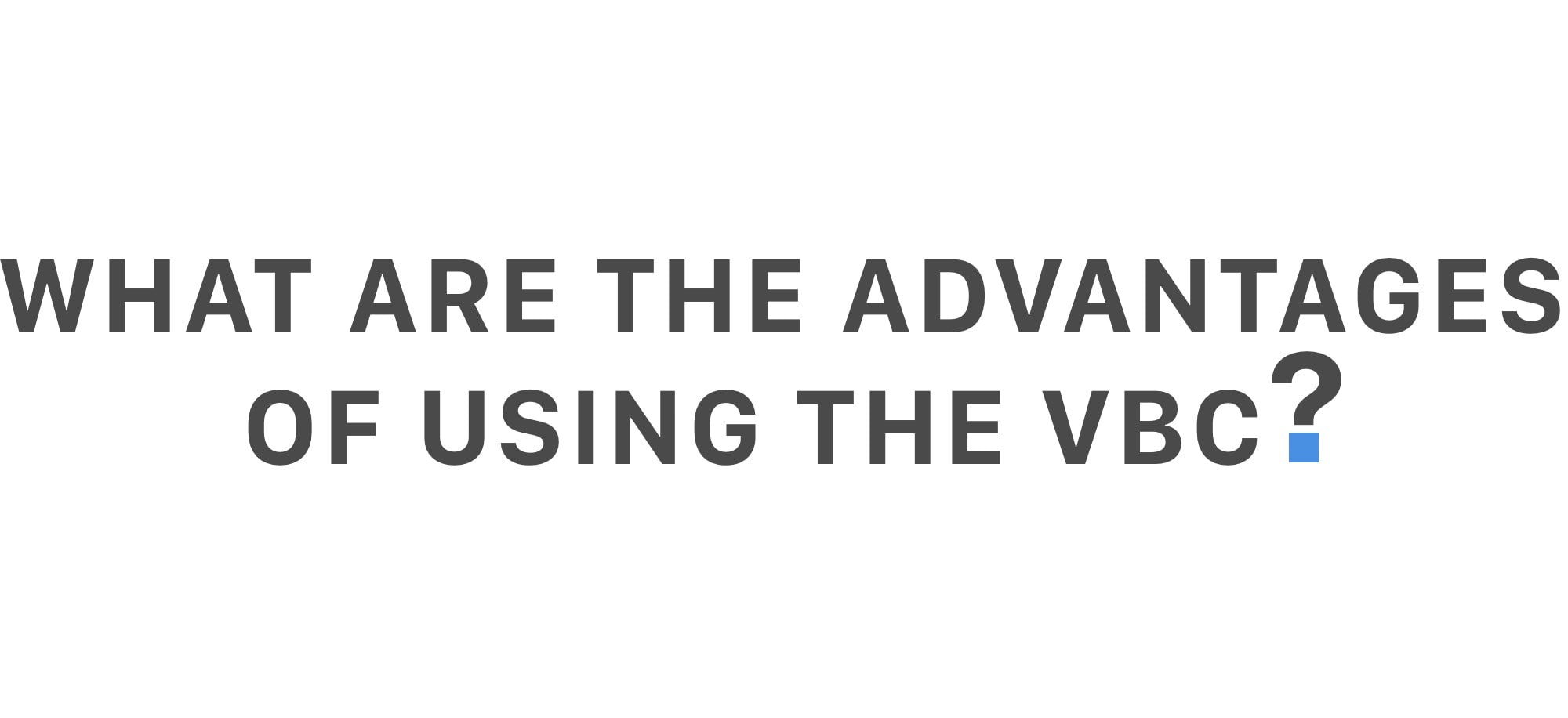 What are the advantages of using The VBC - The Virtual Business Card?